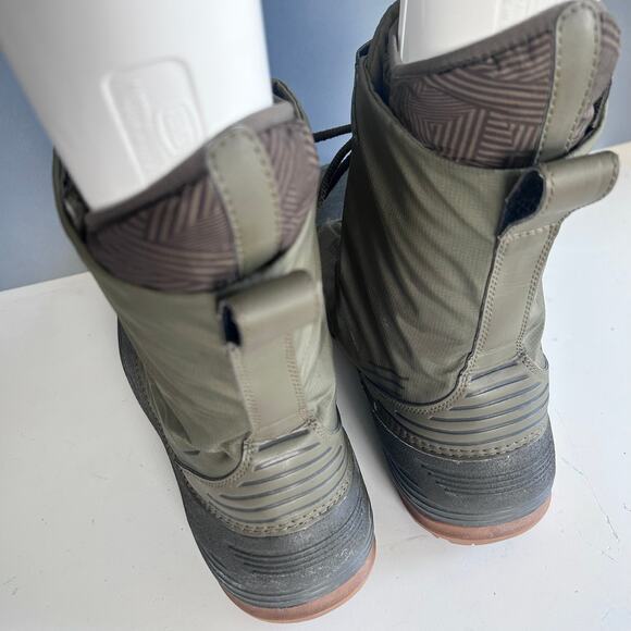 Teva boots men’s size 13 olive green military work boot lace up Thinsulate - Picture 7 of 15